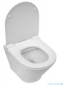 Roca Gap Round Compacto miska WC wisząca Rimless z deską wolnoopadającą Slim biała A34H0N3000