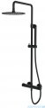 Omnires Contour system prysznicowy natynkowy termostatyczny antracyt CT8044AT
