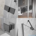 Radaway Essenza Brushed GunMetal Kdj+S kabina 75x100x75cm lewa szczotkowany grafit 1384049-01-01/1385022-92-01L/1384049-01-01