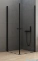New Trendy New Soleo Black 80x100x195 cm kabina prostokątna przejrzyste D-0230A/D-0232A
