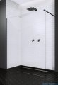 Radaway Modo X Black II kabina Walk-in 145x200 szkło przejrzyste 10mm 389345-54-01 