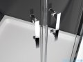Novellini Kali PH Drzwi wnękowe 120cm profile chrom KALIPH116-1B