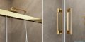 Radaway Idea Gold DWD drzwi wnękowe 170cm złoty połysk/szkło przejrzyste 387127-09-01