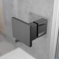 Radaway Essenza Pro Brushed GunMetal Kdj+S kabina 80x90x80cm lewa szczotkowany grafit 10097390-92-01L/10098080-01-01/10098080-01-01