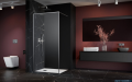 Radaway Modo F II Brushed Nickel kabina Walk-in 135x201cm Szczotkowany Nikiel szkło przejrzyste 10409135-91-01