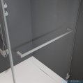 Radaway Nes Kdj B Brushed Nickel kabina 90x75cm prawa szczotkowany nikiel 10025090-91-01R/10039075-01-01