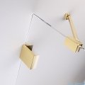 Radaway Essenza Pro Gold Kdj+S kabina 100x120x100cm lewa złoty połysk/szkło przejrzyste 10097312-09-01L/10098100-01-01/10098100-01-01