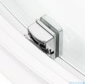 New Trendy New Praktic Kabina prysznicowa kwadratowa z drzwiami przesuwnymi 100x100x195 przejrzyste K-0467
