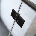Radaway Nes 8 Black KDJ B kabina 90x90 lewa czarny mat/szkło przejrzyste 10075090-54-01L/10089090-01-01