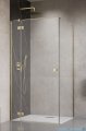 Radaway Essenza 8 Brushed Gold Kdj kabina 90x90cm lewa szczotkowane złoto 10480612-01-01L/10470237-99-01L/10113090-01-01