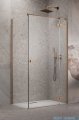 Radaway Essenza 8 Brushed Copper Kdj kabina 100x90cm prawa szczotkowana miedź 10480612-01-01R/10470337-93-01R/10113090-01-01