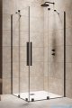 Radaway Furo Black KDD kabina 110x80cm szkło przejrzyste 10105110-54-01L/10105080-54-01R