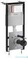 Omnires Flush Set Strongframe stelaż podtynkowy do WC przycisk spłukujący biały mat STFWC1M-RWM