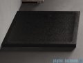 New Trendy Mild Stone Brodzik akrylowy kwadratowy 80x80x4,5 cm czarny B-0583