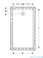 Geberit brodzik Olona 160x90cm z włókniną uszczelniającą biały 550.924.00.1