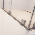 Radaway Furo Brushed Nickel  KDD kabina 90x100cm szczotkowany nikiel 10105090-91-01L/10105100-91-01R