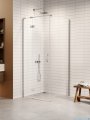 New Trendy Nesta kabina 110x90x200 cm lewa wspornik równoległy przejrzyste K-3616