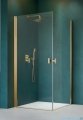 Radaway Nes Gold Kdd I kabina 90x80cm złoty połysk 10021090-09-01L/10021080-09-01R
