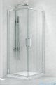 New Trendy New Praktic Kabina prysznicowa kwadratowa z drzwiami przesuwnymi 80x80x195 przejrzyste