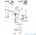 Grohe Eurosmart bateria umywalkowa DN 15 z korkiem 23322001