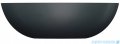 Omnires Shell M+ umywalka nablatowa 50x32 cm black lava mat SHELL500UNBLV