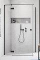 Radaway Essenza Black Kdj kabina 100x80cm lewa szkło przejrzyste 1385040-54-01L/1384051-01-01