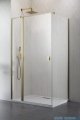 Radaway Nes Kdj II Brushed Gold kabina 100x75cm lewa szczotkowane złoto 10032100-99-01L/10039075-01-01