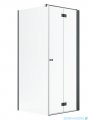 Radaway Nes Kdj B Brushed GunMetal kabina 90x70cm prawa szczotkowany grafit 10025090-92-01R/10039070-01-01