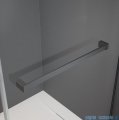 Radaway Essenza 8 Brushed GunMetal Ptj kabina pięciokątna 100x80cm prawa szczotkowany grafit 10490000-92-01R/10490800-01-01