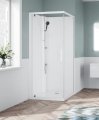 Novellini Glax 1 2.0 kabina standard 90x90 lewa biała G21GF99ST-1UU