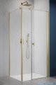 Radaway Nes Kds I Brushed Gold kabina 100x90cm prawa szczotkowane złoto 10023100-99-01R/10043090-99-01