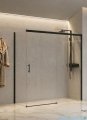 Novellini Kali PH+FH kabina 125x80 profile czarne KALIPH121-1H/KALIFH78-1H