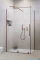 Radaway Furo Kdj Brushed Copper kabina 160x70cm lewa szczotkowana miedź 10104822-93-01L/10110780-01-01/10113070-01-01
