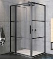 Riho Grid GB203 kabina prysznicowa 120x80cm czarna G004019121