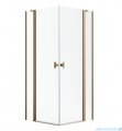 Radaway Nes Kdd II Brushed Copper kabina 100x90cm szczotkowana miedź 10031100-93-01L/10031090-93-01R