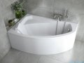 Besco Rima 150x95cm wanna asymetryczna lewa + obudowa + syfon #WAR-150-NL/OAR-150-P/L/19975