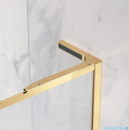 Radaway Modo F SL Gold II kabina Walk-in 75x201,6cm prawa złoty połysk szkło przejrzyste 10419075-09-01R