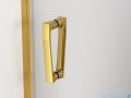 SanSwiss Cadura Gold Line drzwi przesuwne 90cm jednoskrzydłowe prawe z polem stałym CAE2D0901207