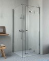 Radaway Essenza New KDJ-B kabina prysznicowa 80x100 prawa przejrzyste + brodzik Doros D + syfon