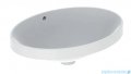 Geberit VariForm Umywalka owalna wpuszczana w blat 55x40cm szkliwiony spód KeraTect 500.717.00.2