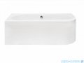 Besco Avita 150x75cm wanna asymetryczna lewa + obudowa + syfon #WAA-150-NL/OAA-150-NS/19975