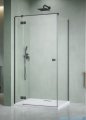 Radaway Essenza Kdj Brushed GunMetal kabina 100x90cm lewa szczotkowany grafit 1385040-92-01L/1384050-01-01