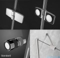 Radaway Fuenta Kdj B kabina 90x80cm lewa chrom połysk szkło przejrzyste 1384082-01-01L/1384051-01-01