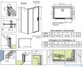 Radaway Idea Black Kds kabina prysznicowa 100x80 prawa czarny mat/szkło przejrzyste 10115100-54-01R/10117080-01-01
