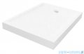 New Trendy Mild Stone Brodzik akrylowy prostokątny 70x120x11,5 cm biały B-0526