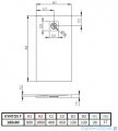 Radaway Kyntos F brodzik 180x80cm biały HKF18080-04