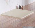 New Trendy Nex Shade brodzik konglomeratowy z strukturą kwadratowy 100x100x3.5 cm beżowy B-0486