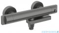 Deante Titanium bateria wannowa ścienna termostatyczna bez zestawu prysznicowego titanium BCH D1BT