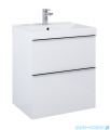 Elita Look szafka z umywalką 60x63x45cm biały mat 167592/145830