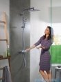 Hansgrohe zestaw prysznicowy Crometta E 240 1jet, EcoSmart 27281000